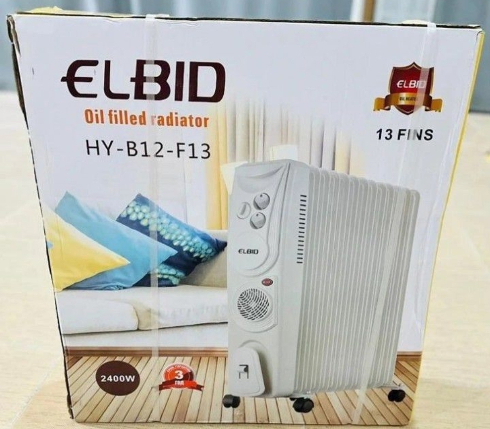 شوفاژ برقی روغنی البید مدل HY-B12-F13